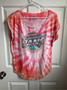 Vans Women's Tie-Dye Logo Tee